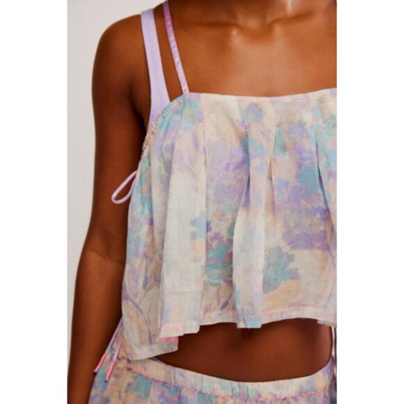 Free People Forget Me Not Pajama Set Intimates S - Picture 4 of 9